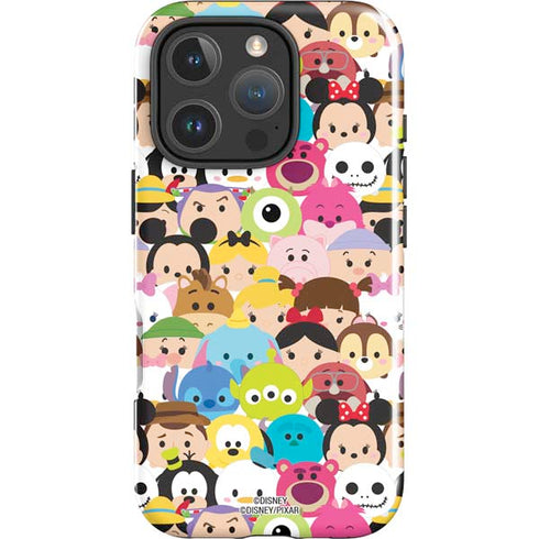 Disney Tsum Tsum Close up Characters iPhone 16 Pro Impact Case